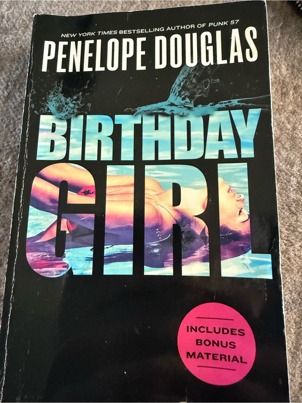 Birthday Girl Penelope Douglas bestseller book 4/$20